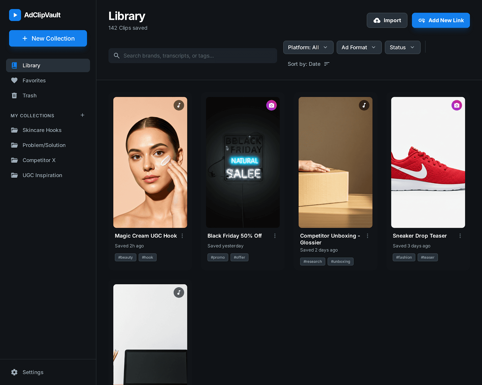 Creative Strategy Swipe File